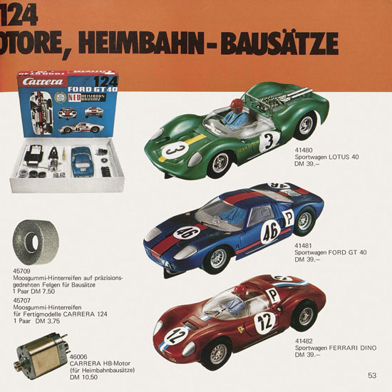 Carrera Katalog 1972-1973