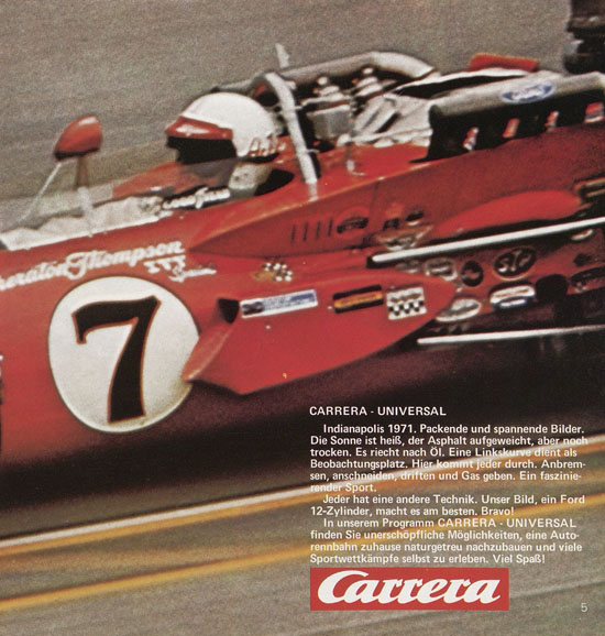 Seite 5 Carrera Katalog 1973-1974