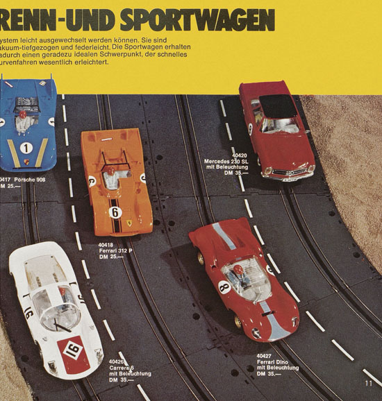 Seite 11 Carrera Katalog 1973-1974