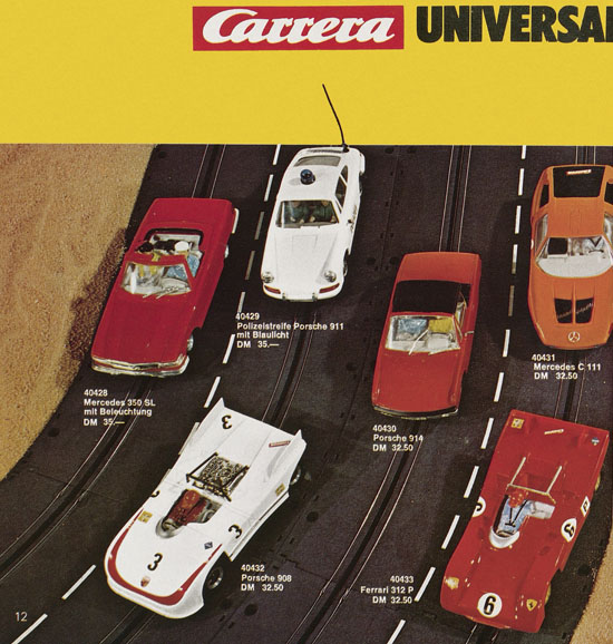 Seite 12 Carrera Katalog 1973-1974