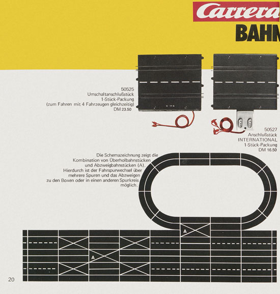 Seite 20 Carrera Katalog 1973-1974