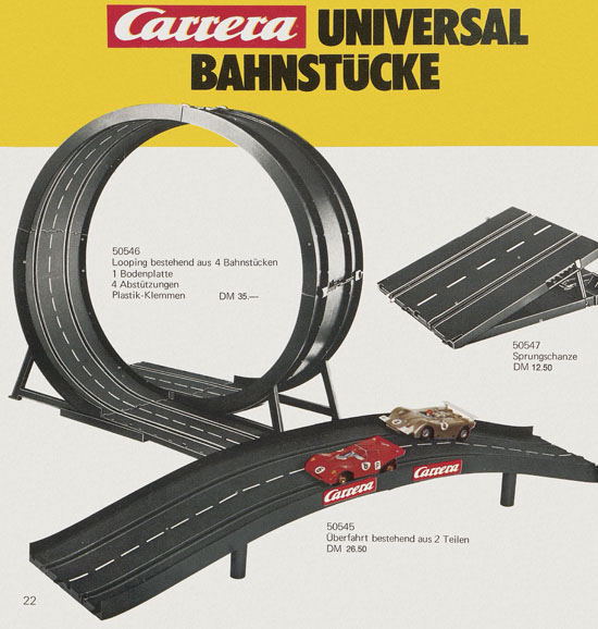 Seite 22 Carrera Katalog 1973-1974
