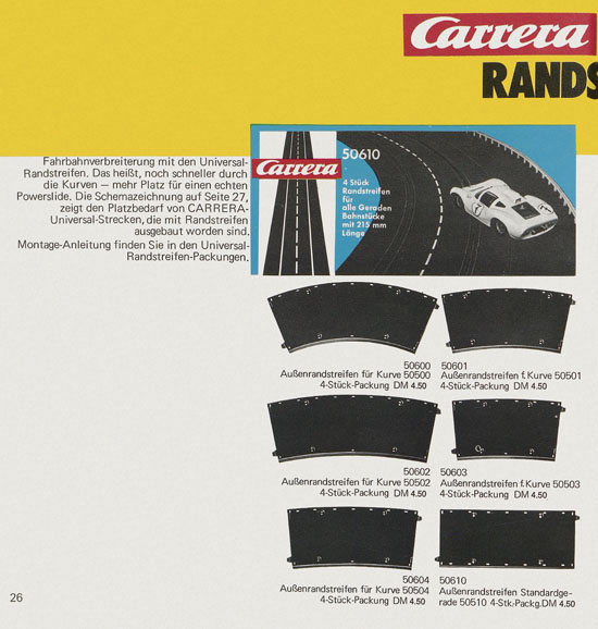 Seite 26 Carrera Katalog 1973-1974
