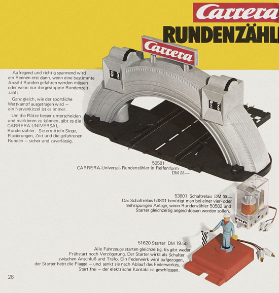 Seite 28 Carrera Katalog 1973-1974