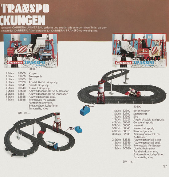 Seite 37 Carrera Katalog 1973-1974
