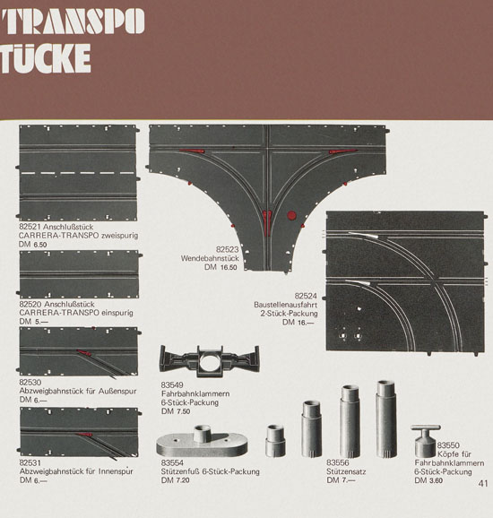 Seite 41 Carrera Katalog 1973-1974