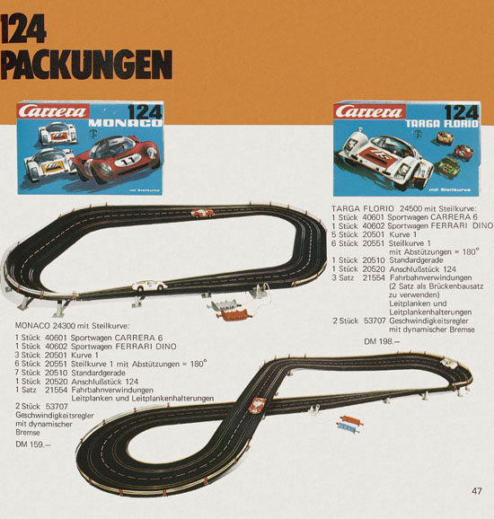 Carrera Katalog 1973-1974