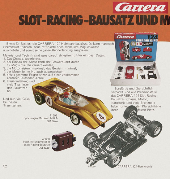 Seite 52 Carrera Katalog 1973-1974