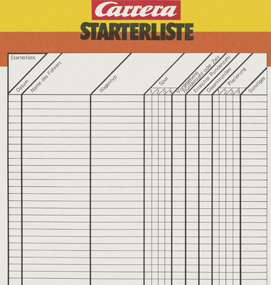 Carrera Katalog 1973-1974