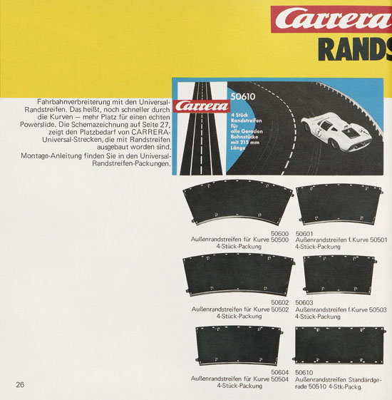 Seite 26 Carrera Katalog 1974-1975