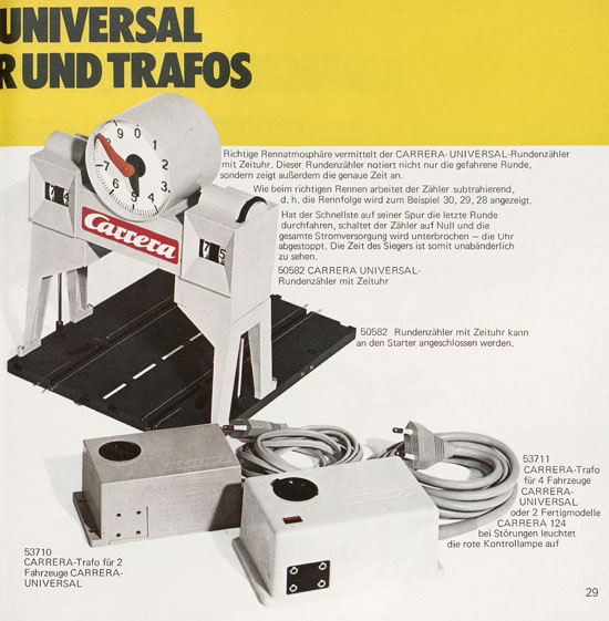 Seite 29 Carrera Katalog 1974-1975