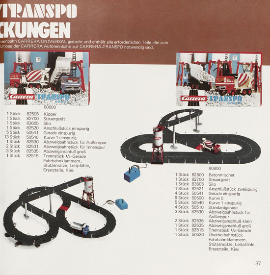 Seite 37 Carrera Katalog 1974-1975