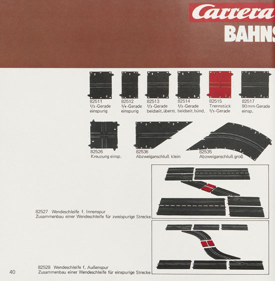 Seite 40 Carrera Katalog 1974-1975