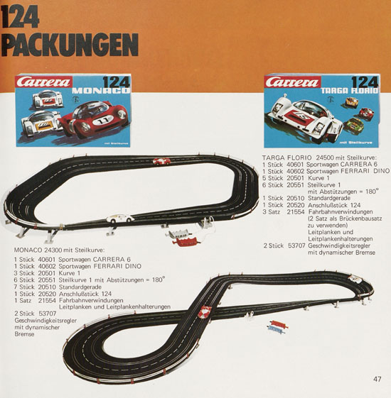 Seite 47 Carrera Katalog 1974-1975