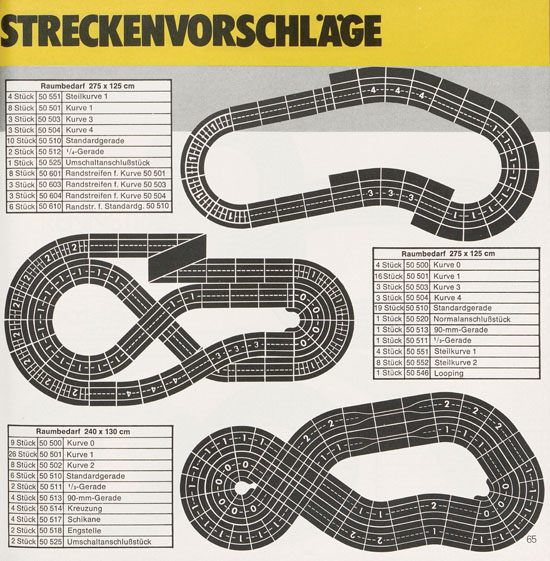 Seite 65 Carrera Katalog 1974-1975