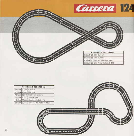Seite 70 Carrera Katalog 1974-1975
