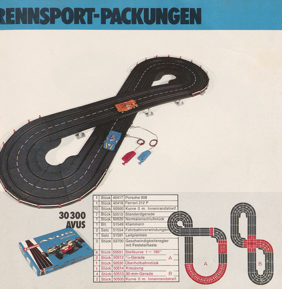 Seite 7 Carrera Autorennbahn Katalog 1975-1976