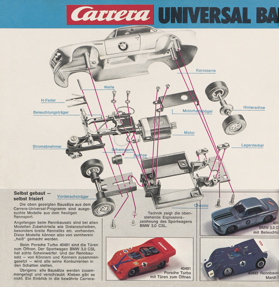 Seite 20 Carrera Autorennbahn Katalog 1975-1976