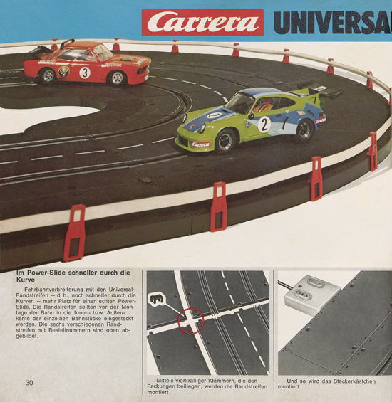 Carrera Autorennbahn Katalog 1975-1976