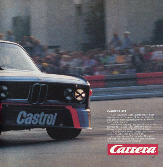 Seite 41 Carrera Autorennbahn Katalog 1975-1976