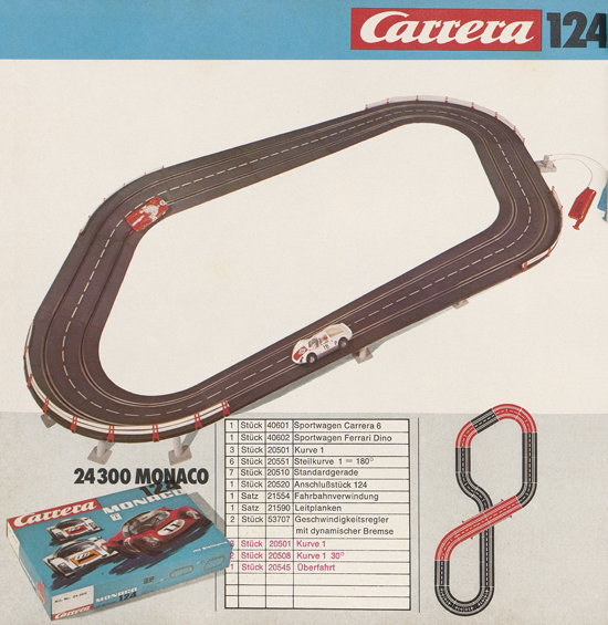 Seite 42 Carrera Autorennbahn Katalog 1975-1976