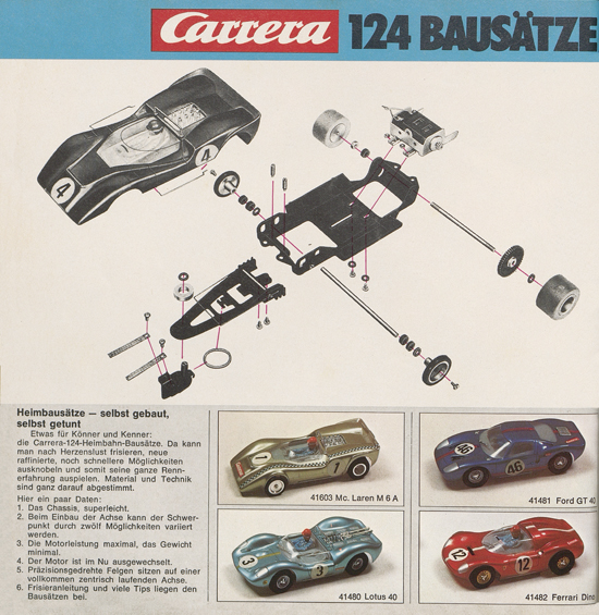 Seite 50 Carrera Autorennbahn Katalog 1975-1976