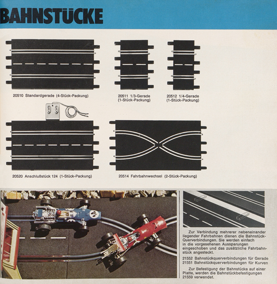 Seite 53 Carrera Autorennbahn Katalog 1975-1976