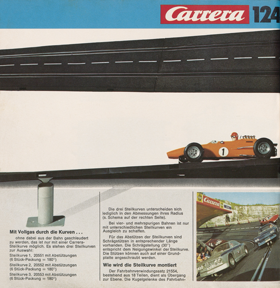 Seite 54 Carrera Autorennbahn Katalog 1975-1976