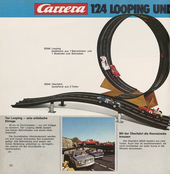 Seite 56 Carrera Autorennbahn Katalog 1975-1976