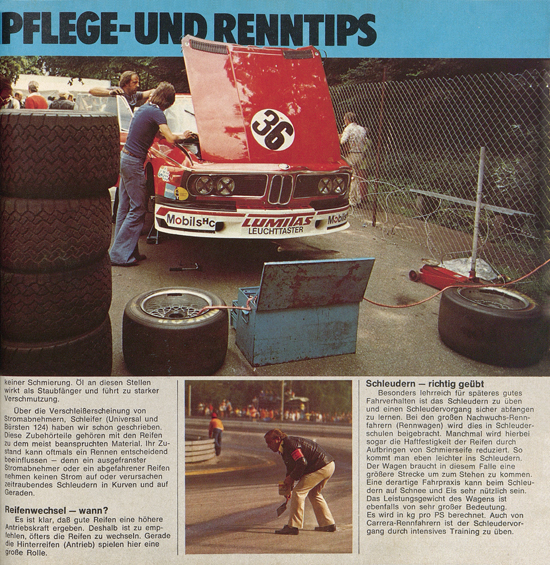 Seite 63 Carrera Autorennbahn Katalog 1975-1976