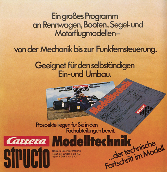 Seite 76 Carrera Autorennbahn Katalog 1975-1976