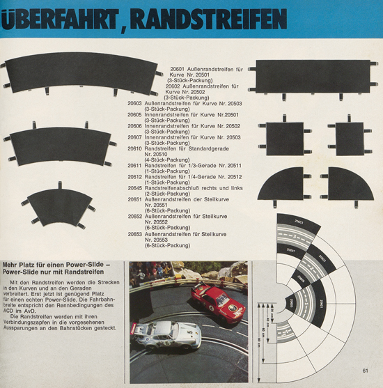 Carrera Autorennbahn Katalog 1976-1977