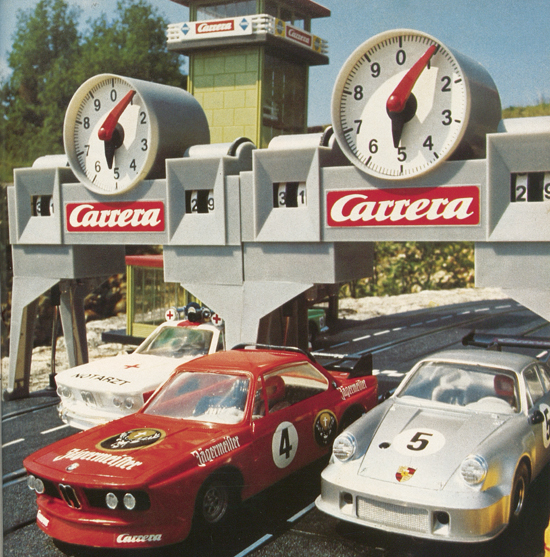 Carrera Autorennbahn Katalog 1976-1977