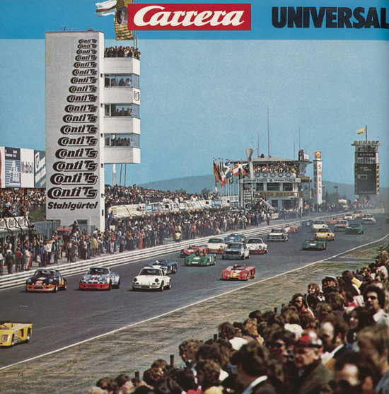 Carrera Autorennbahn Katalog 1976-1977