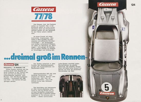 Carrera Katalog 1977-1978