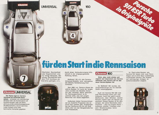 Seite 5 Carrera Katalog 1977-1978