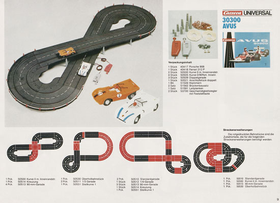 Seite 9 Carrera Katalog 1977-1978