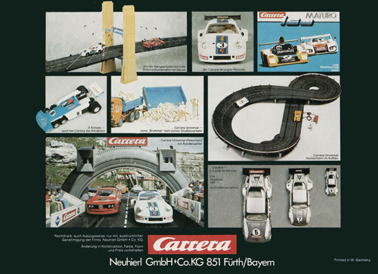 Carrera Katalog 1977-1978