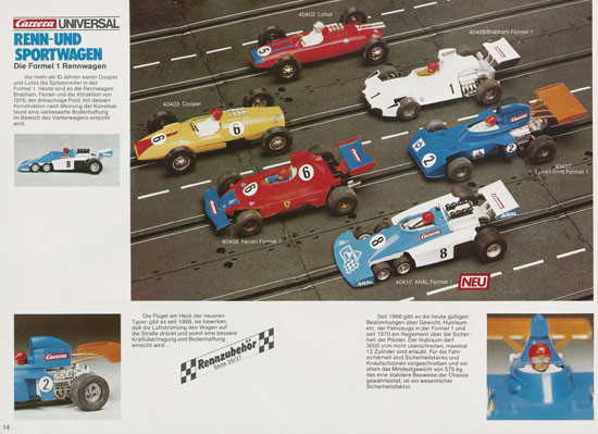 Seite 14 Carrera Katalog 1977-1978