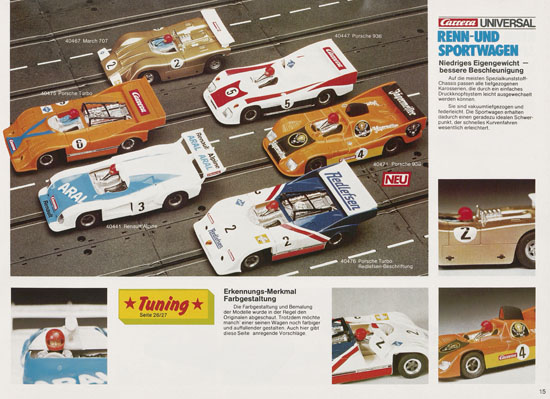 Seite 15 Carrera Katalog 1977-1978