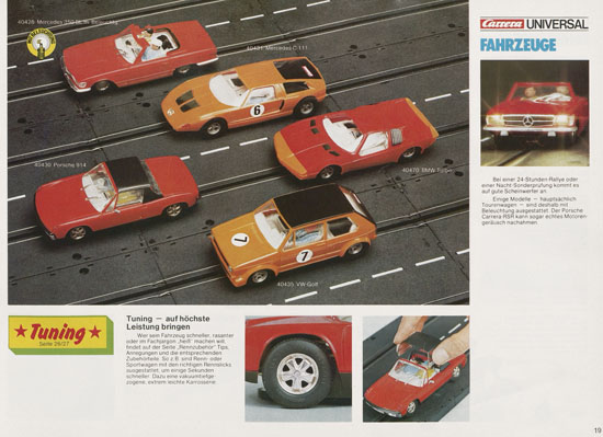 Seite 19 Carrera Katalog 1977-1978