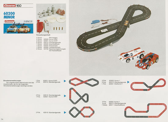 Seite 74 Carrera Katalog 1977-1978