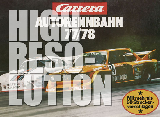 Carrera Katalog 1977-1978