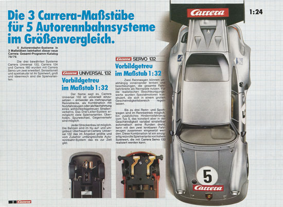 Seite 4 Carrera Katalog 1978-1979