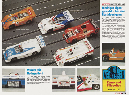 Seite 21 Carrera Katalog 1978-1979