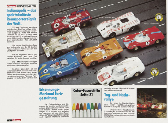 Seite 22 Carrera Katalog 1978-1979