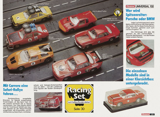 Seite 25 Carrera Katalog 1978-1979