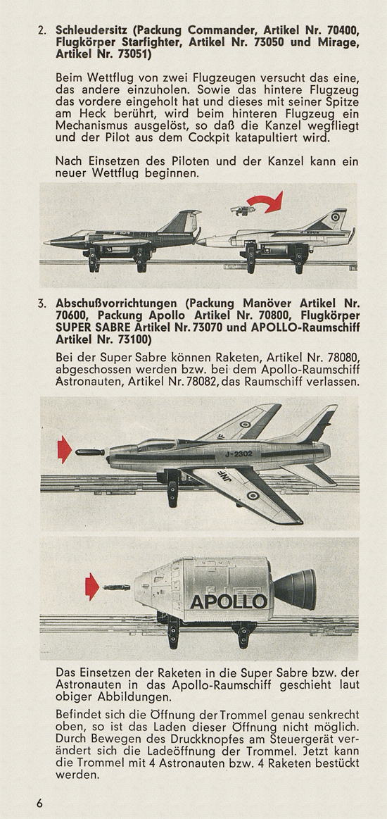 Carrera Jet Anleitung 1970