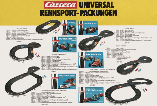 Carrera Prospekt 1972-1973