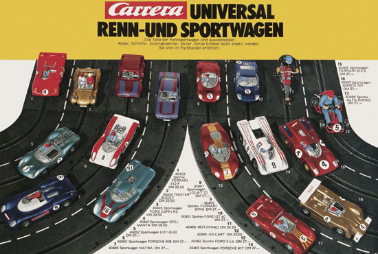 Carrera Prospekt 1972-1973